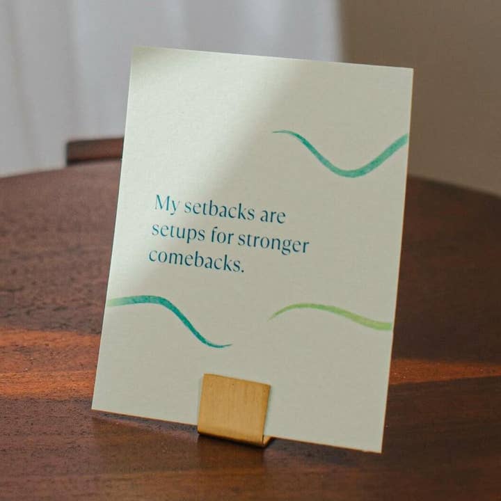 Desk Affirmation Cards - Work Motivation & Wellness for wholesale by Give Yourself Kindness