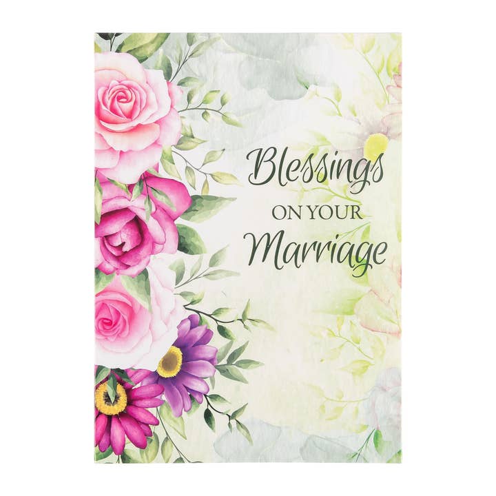 Divinity Boutique - Wholesale Wedding Card - Single Cards - Wedding - Blessings Psalm 128:5 (6 Pk)
