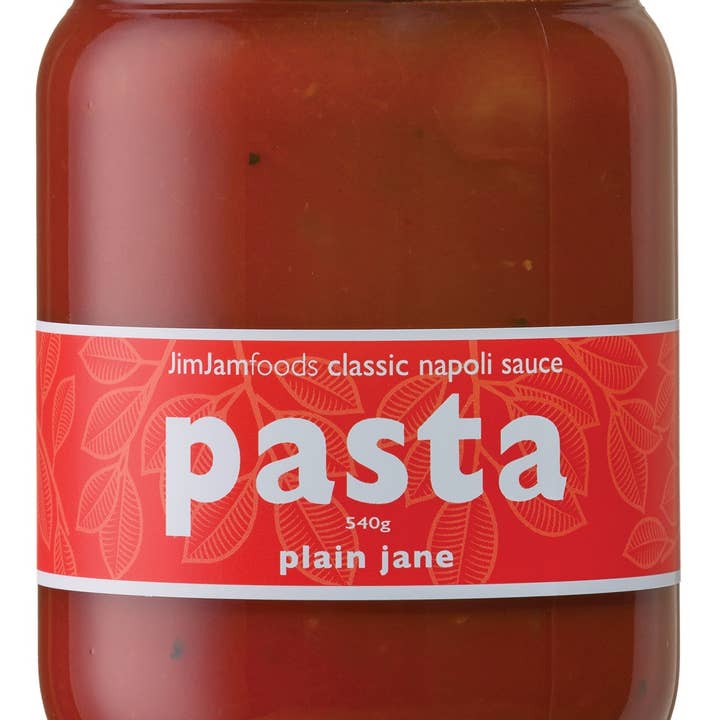 Pasta Sauce Plain Jane for wholesale by JimJam Foods