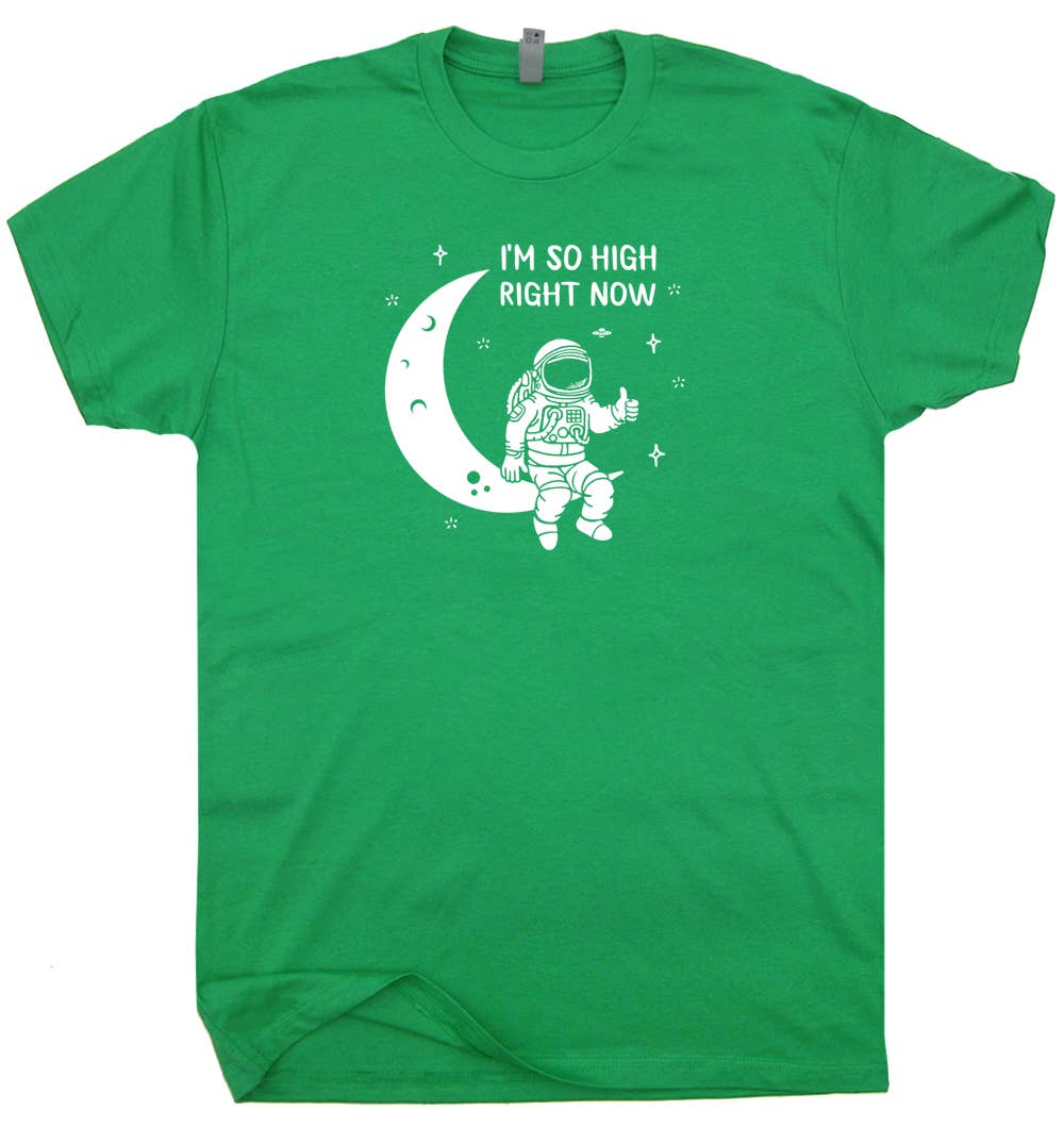 Shirtmandude Co - Wholesale Screen Printed T-Shirt - Unisex - So High Shirt Stoner Weed 420 Theme Smoke Shop Mushrooms Tee1