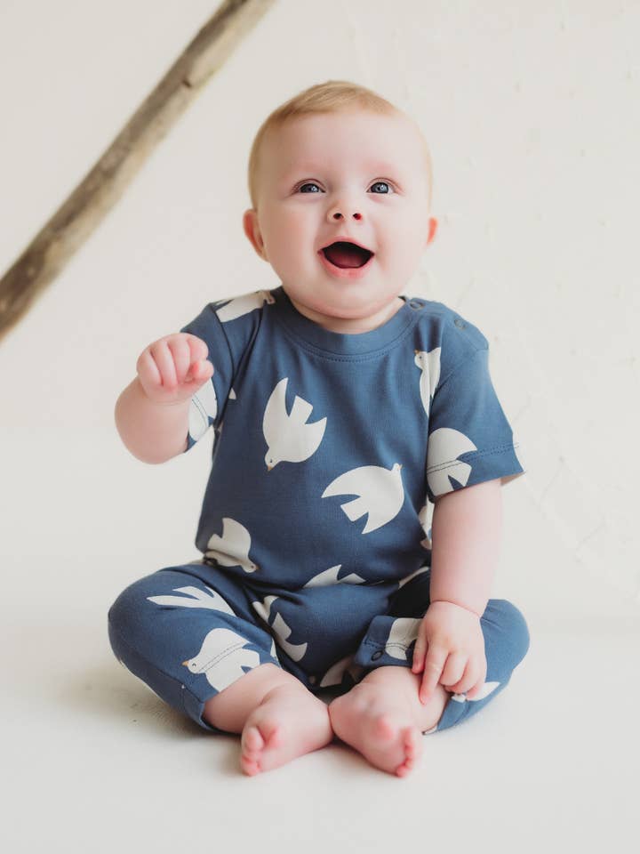 Seagull Romper för wholesale av Turtledove London