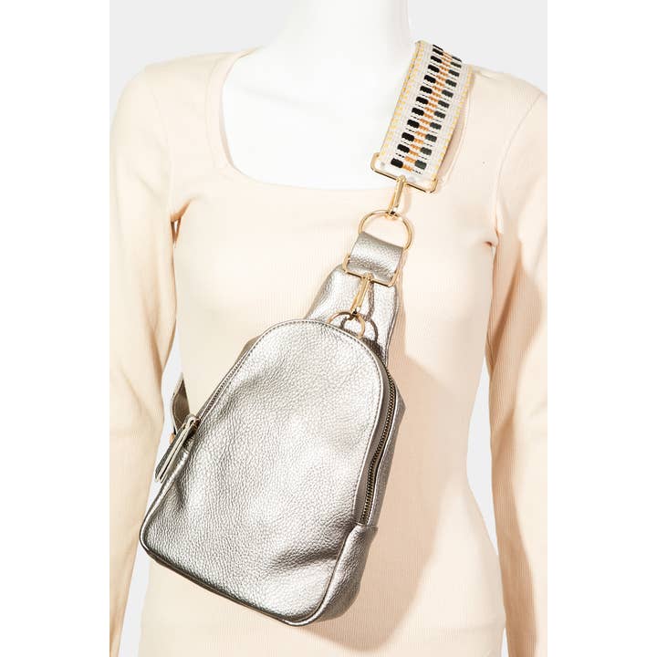 Collections by Fame Accessories – wholesale Crossbody bag – Women's – Single Strap Faux Leather Bag7