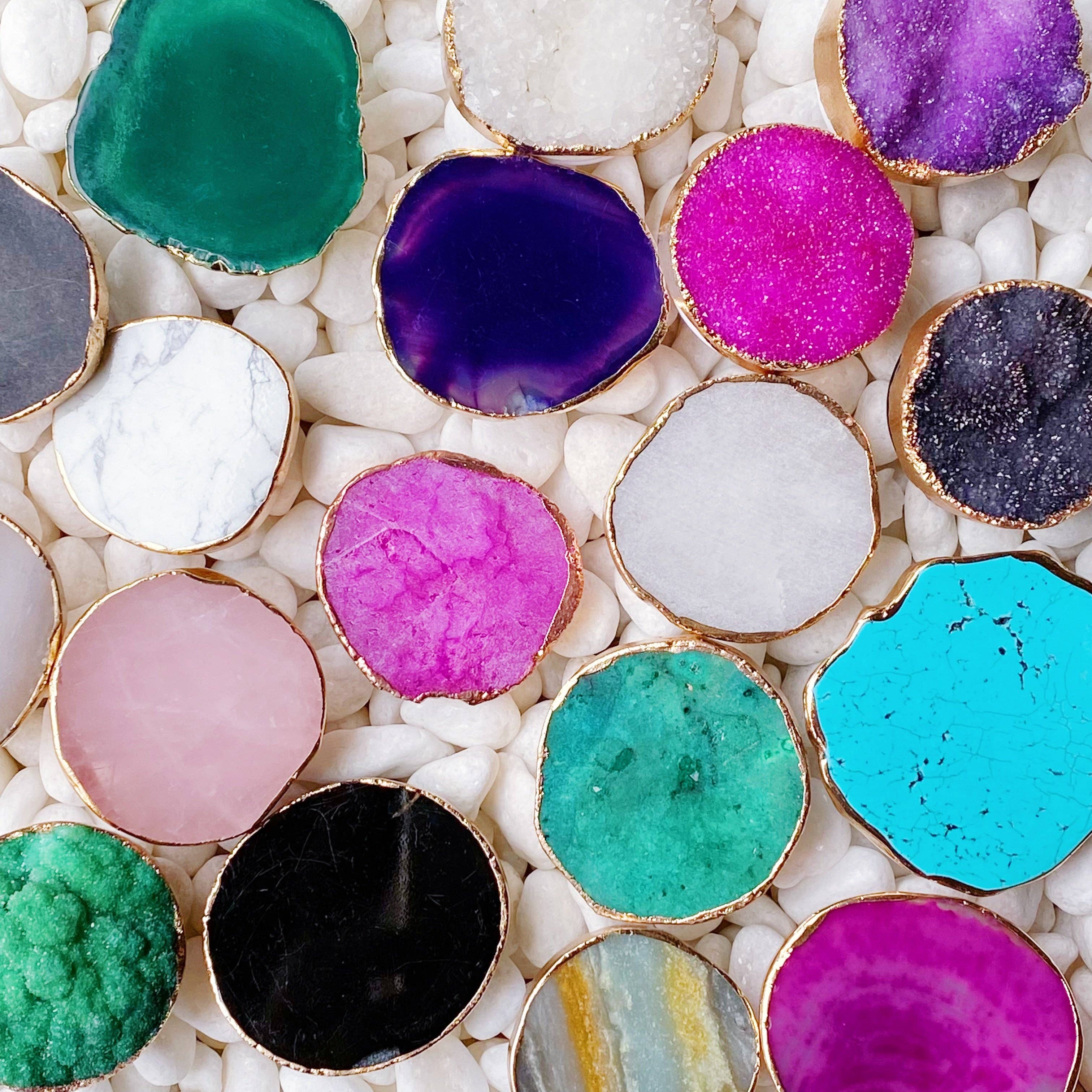 Ellison+Young - Wholesale Phone Grip - Golden Edge Natural Stone Phone Grip15