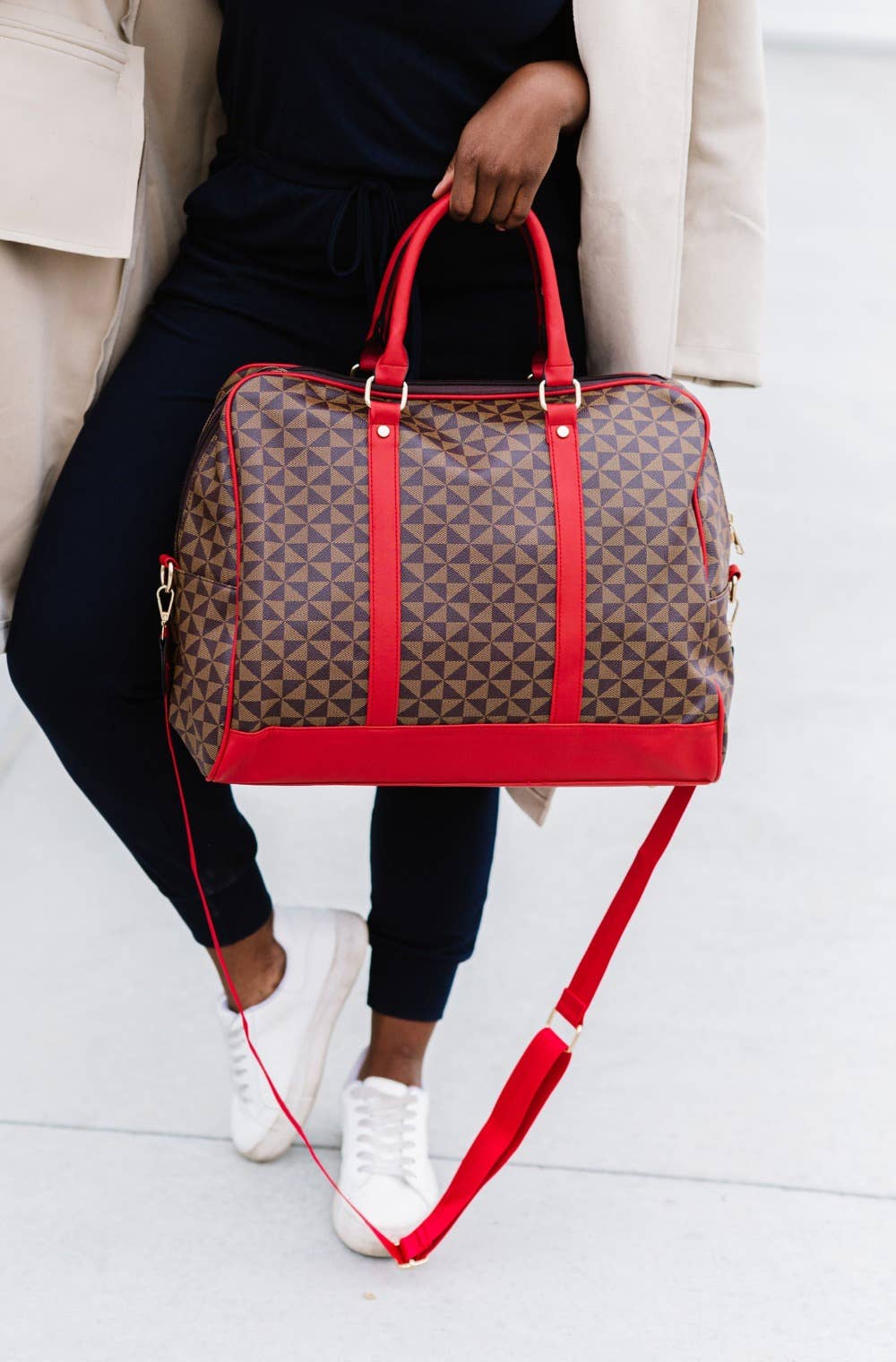 modern and chic - Wholesale Weekender Bag - Women's - Ella Overnighter0