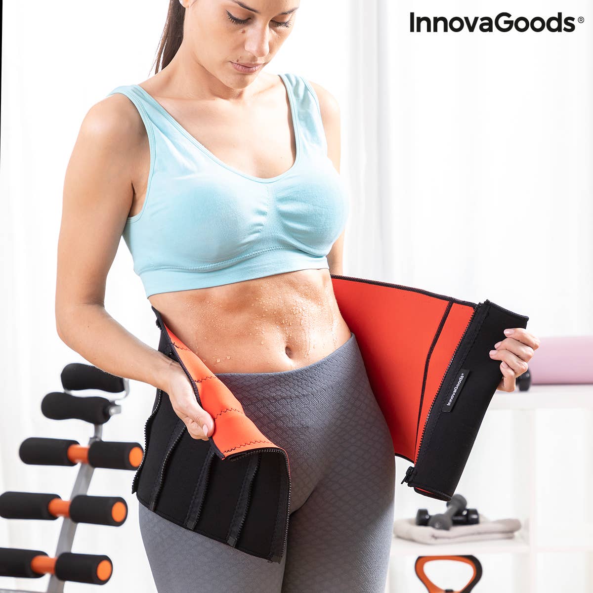 InnovaGoods - Wholesale Fitness Equipment - InnovaGoods Slimming Sports Belt with Sauna Effect2