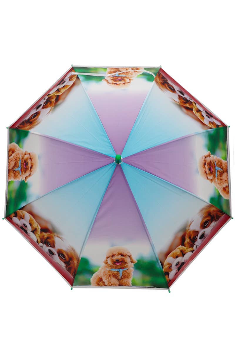 COME MOSTRATO Ombrello Traslucido in Eva con Stampa di Gattini e Cuccioli per Bambini in vendita all'ingrosso su Faire6
