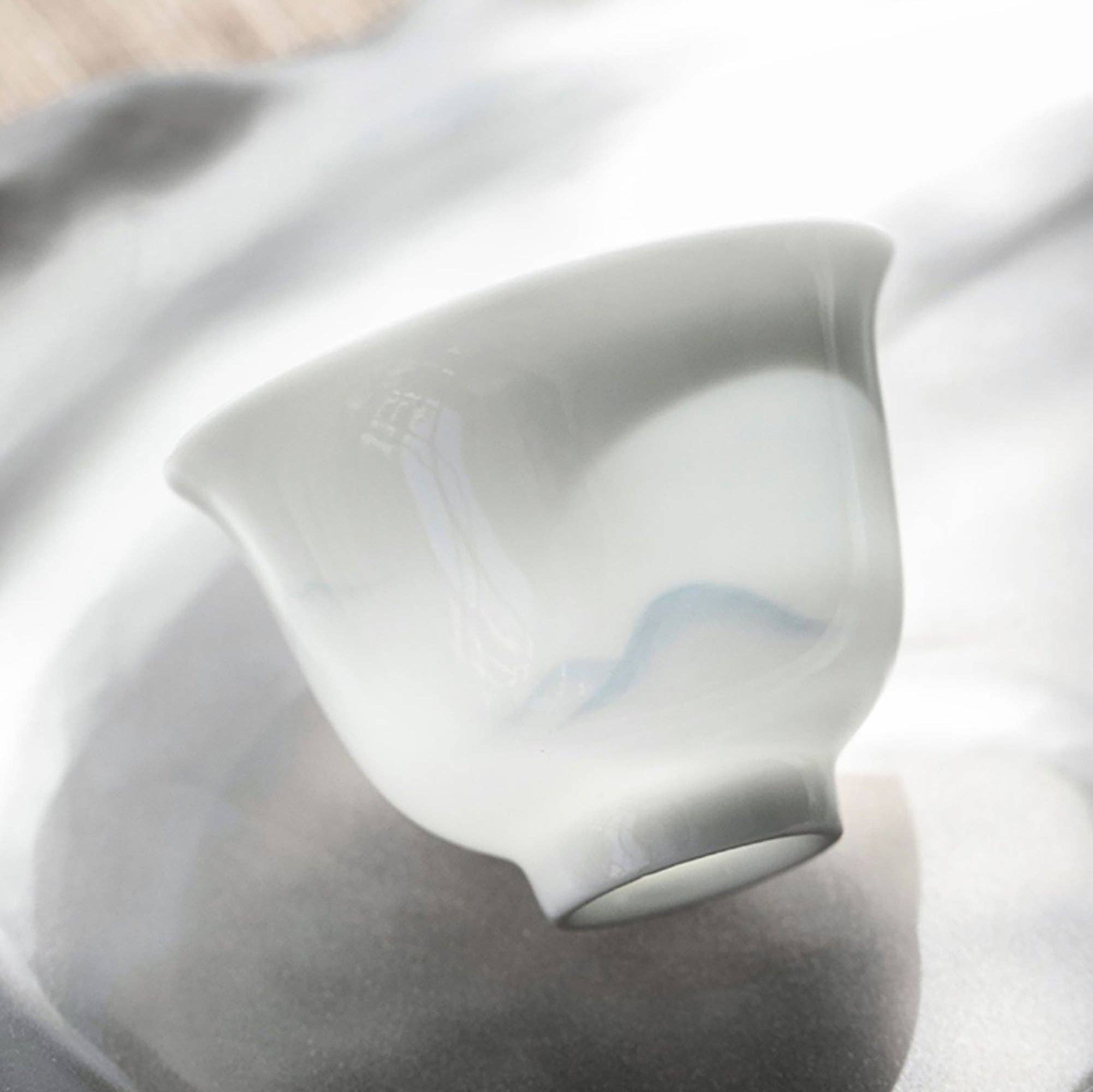 MinoCraft - Wholesale Coffee/Tea Cup - Ceramic Tea Cup in "Distant Mountains" Theme5