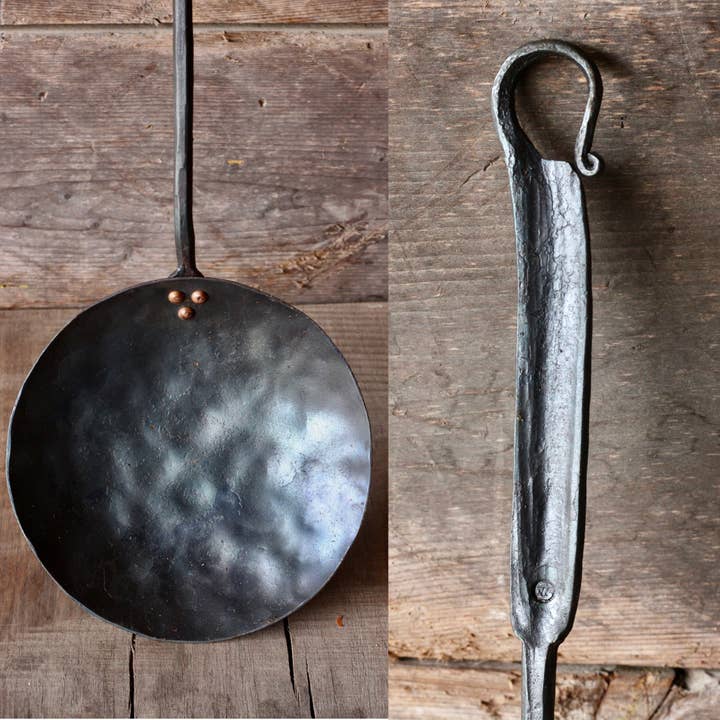 Poêle de cuisson pour camping, boucle inversée pour la vente par Wicks Forge