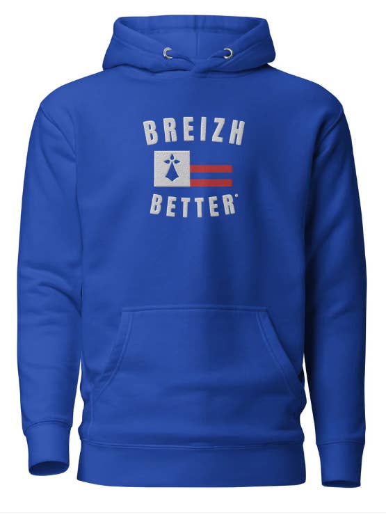 Breizhbetter Hermine hoodie voor wholesale door Breizhbetter