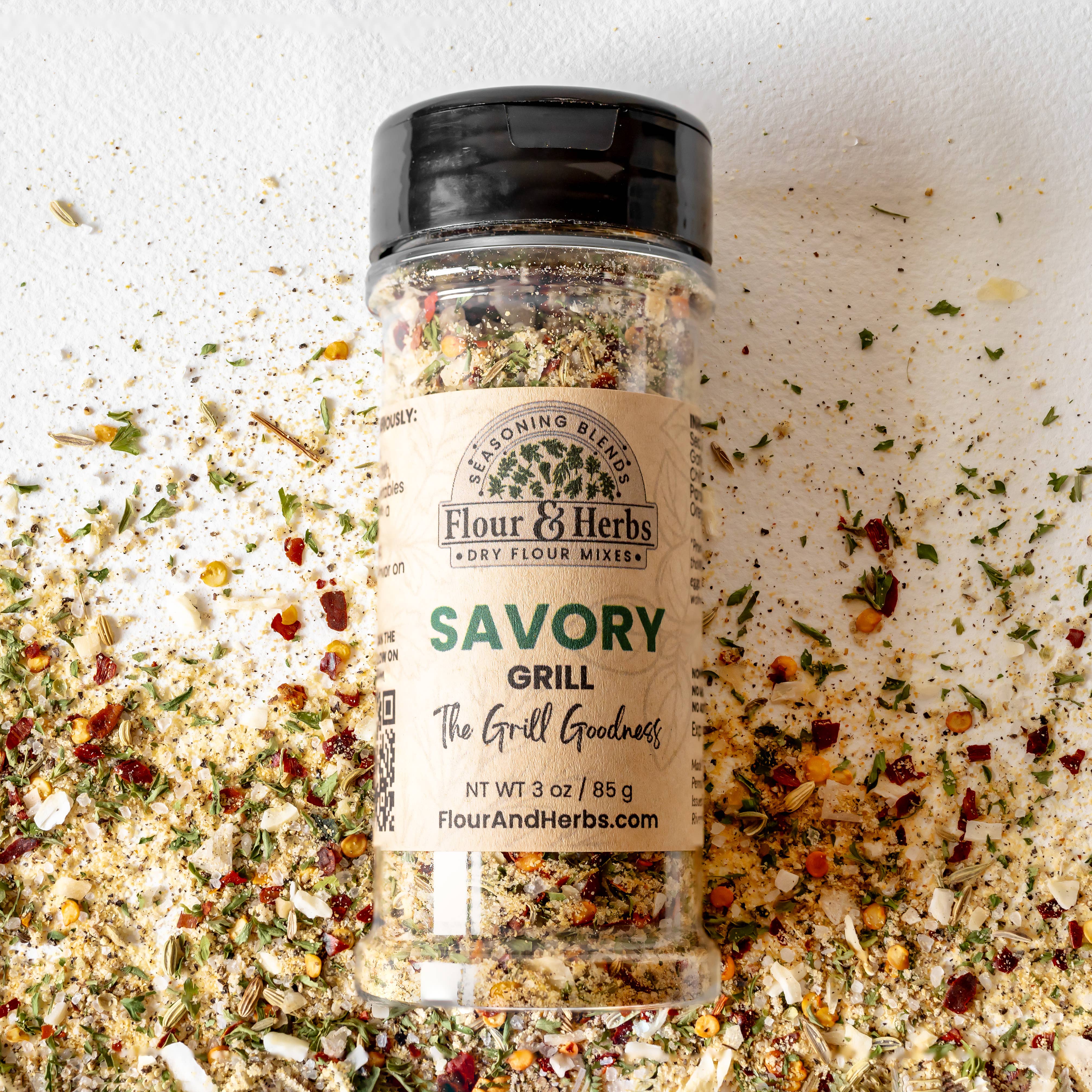 Flour & Herbs – wholesale Dried spice mix – Savory Grill Seasoning0