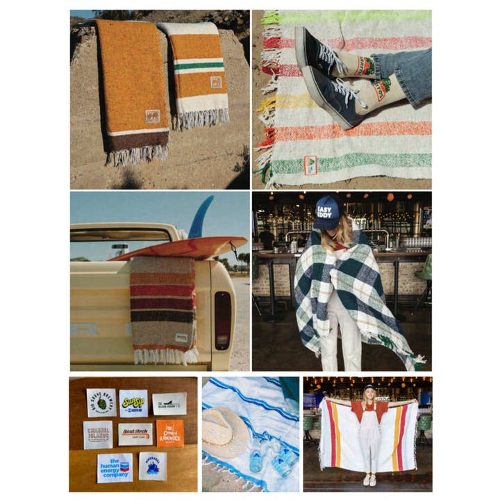 Sundream - Wholesale Throw Blanket - SUNDREAM CUSTOM: CLASSIC THROW + WOVEN LABEL (MOQ 50 UNITS)1