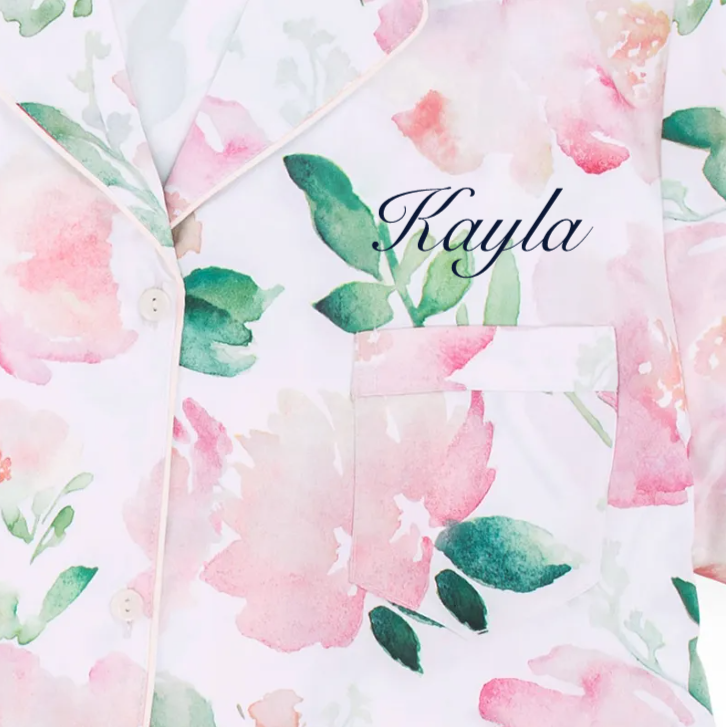 Weddingstar Inc. – Conjunto de pijama - Mulher por atacado – Conjunto Feminino de Pijama de Cetim com Estampa Floral11