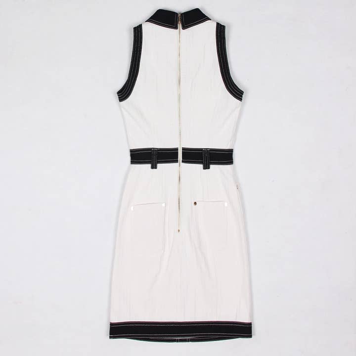 Productseeker - Wholesale Dress - Women's - DR038 Short-sleeved Dress With Gold Buttons20