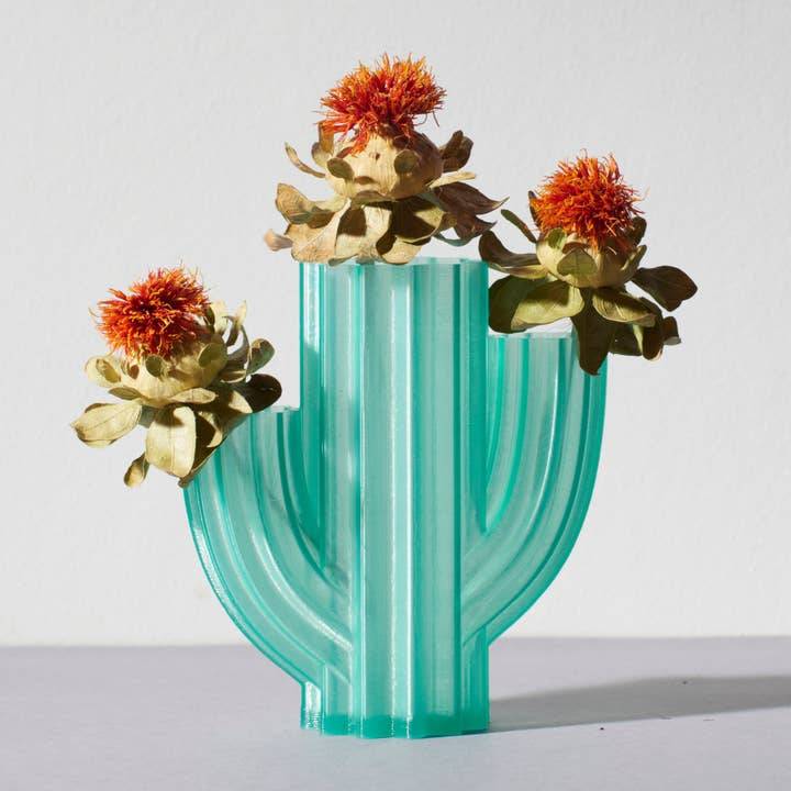 Recycled Saguaro Cactus Vase for wholesale by Revival Homewares