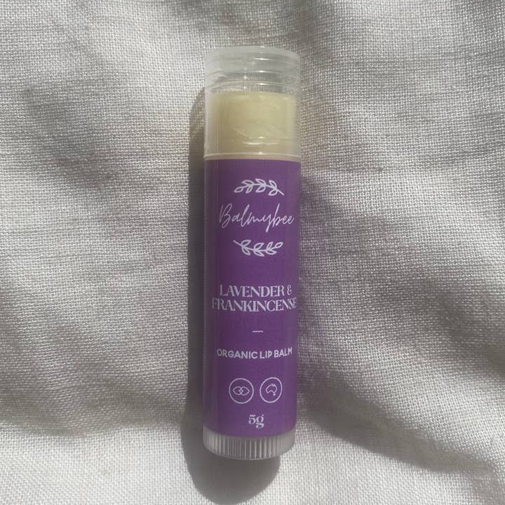 Bálsamo Labial de Lavanda e Olíbano por atacado de Balmybee