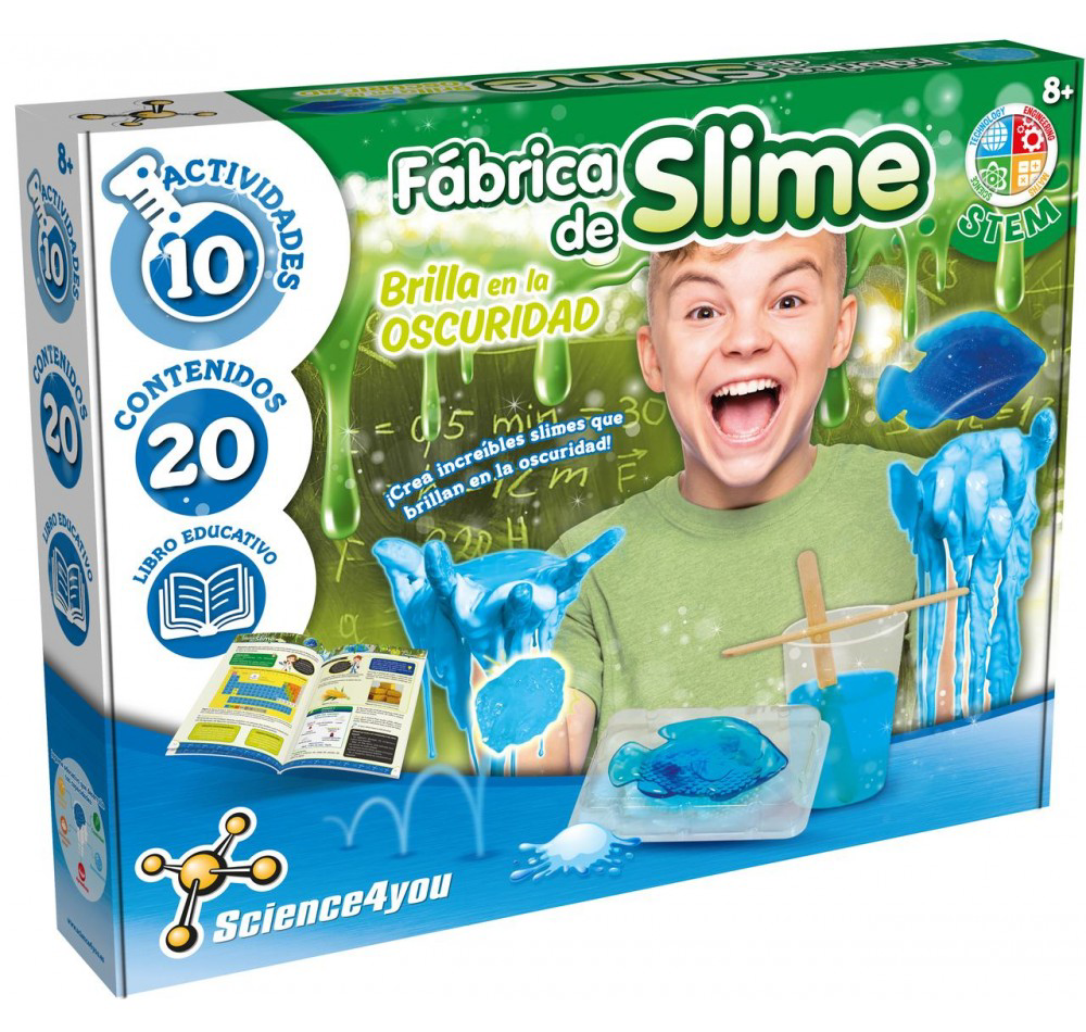 Science4you - Venta al por mayor Masilla/limo - Niños - Slime Science - Juguete científico para niños (en 6 idiomas)7