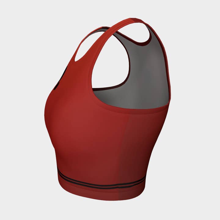 Athletic Top - Rood voor wholesale door The Wheaten Store