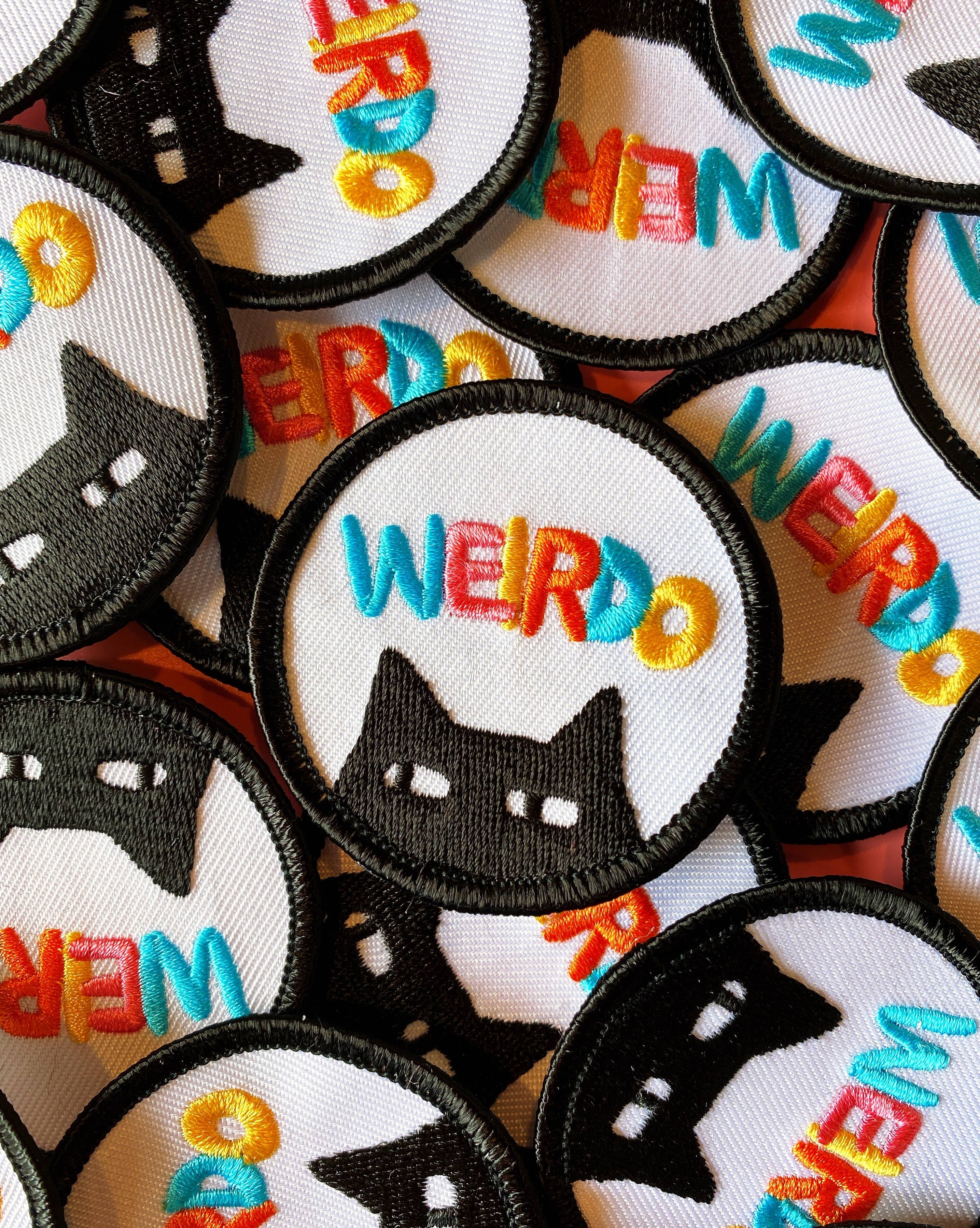 Badge Bomb - Venta al por mayor Parches - Parche Weirdo Gato2
