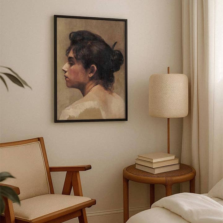 Modern Antique Prints - Wholesale Art Print - Vintage Women's Portrait Art Print2