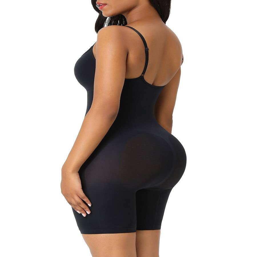 Women's BodySmootHers Open-Bust Bodysuit with Brief