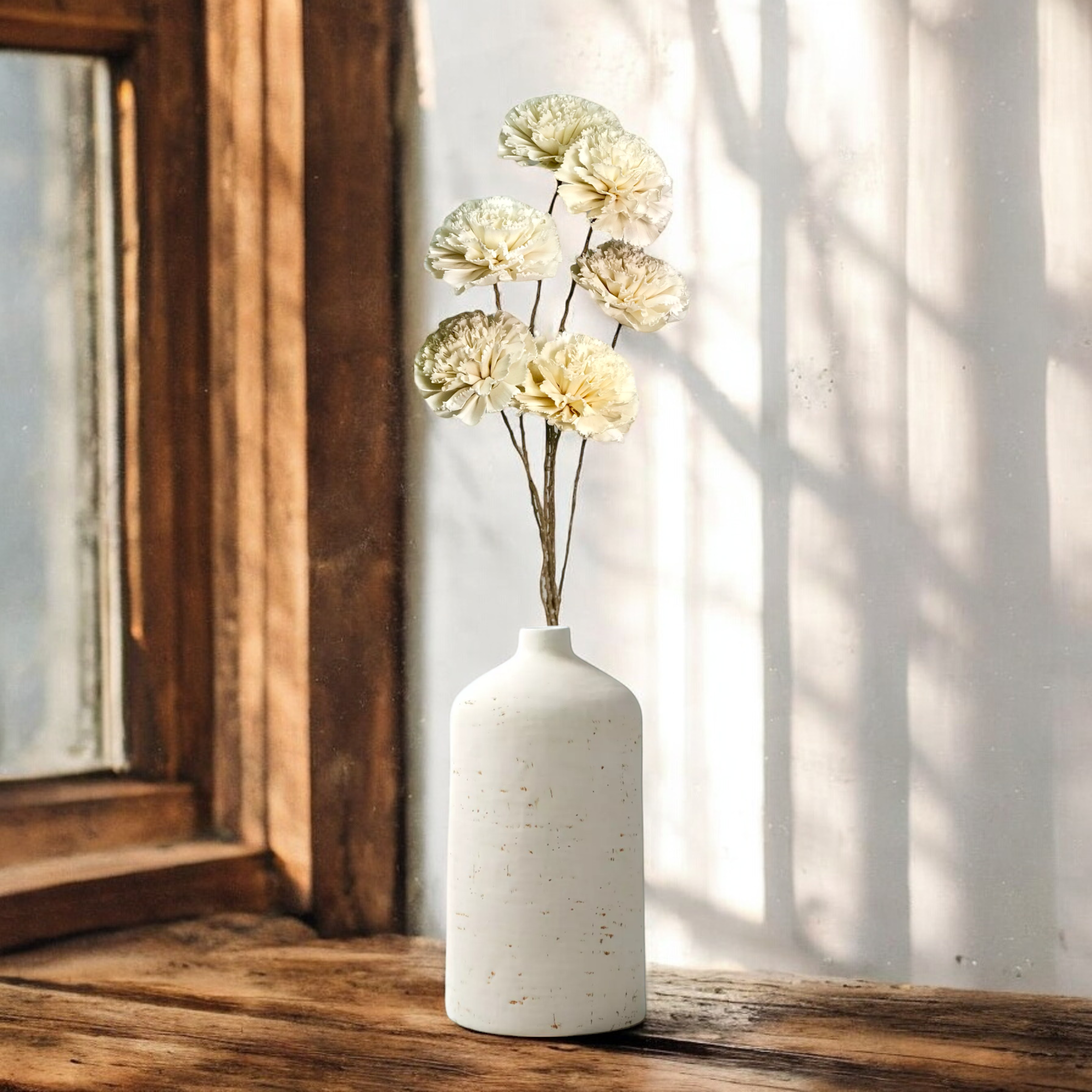 Wilco Home – Großhandel Künstliche Blumen – 6-Nelken-Blumenstrauß4