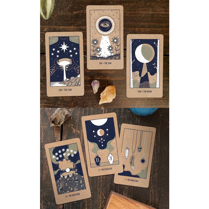 Microcosm Publishing & Distribution - Wholesale Tarot Cards - Transient Light Tarot: An 81-Card Deck & Guidebook