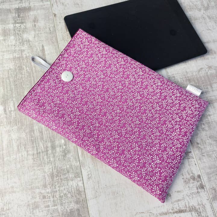 Book / Kindle Case Plum Ditsy Floral for wholesale by Olganna Ltd