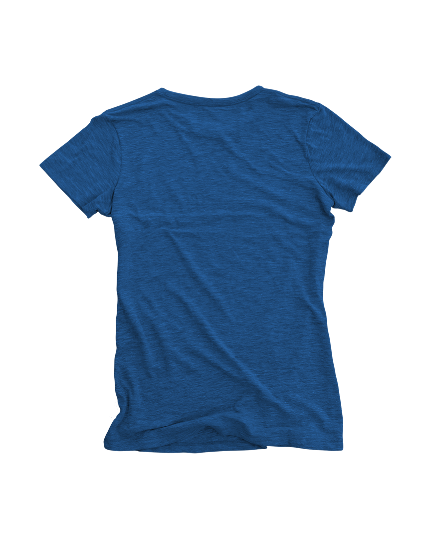 GOEX Apparel - Wholesale T-Shirt - Women's - Ladies Short Sleeve Triblend Tee6