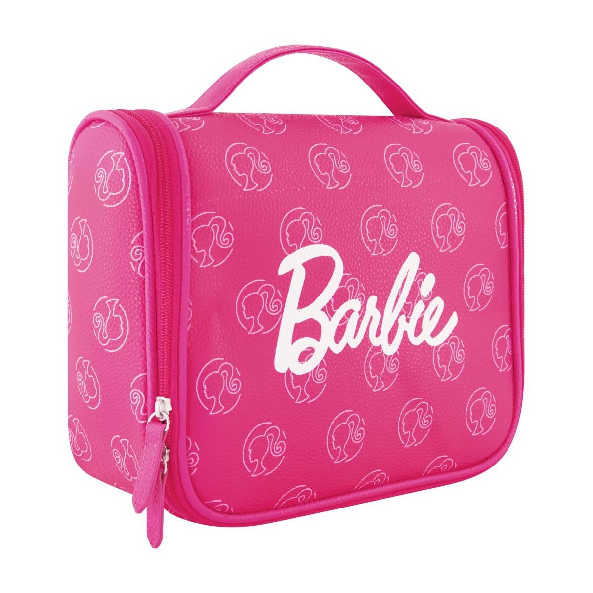 FUL Luggage (Concept One) - Wholesale Makeup/Cosmetic Bag - Barbie™ Cosmetic Bag with All-Over Logo Pattern2