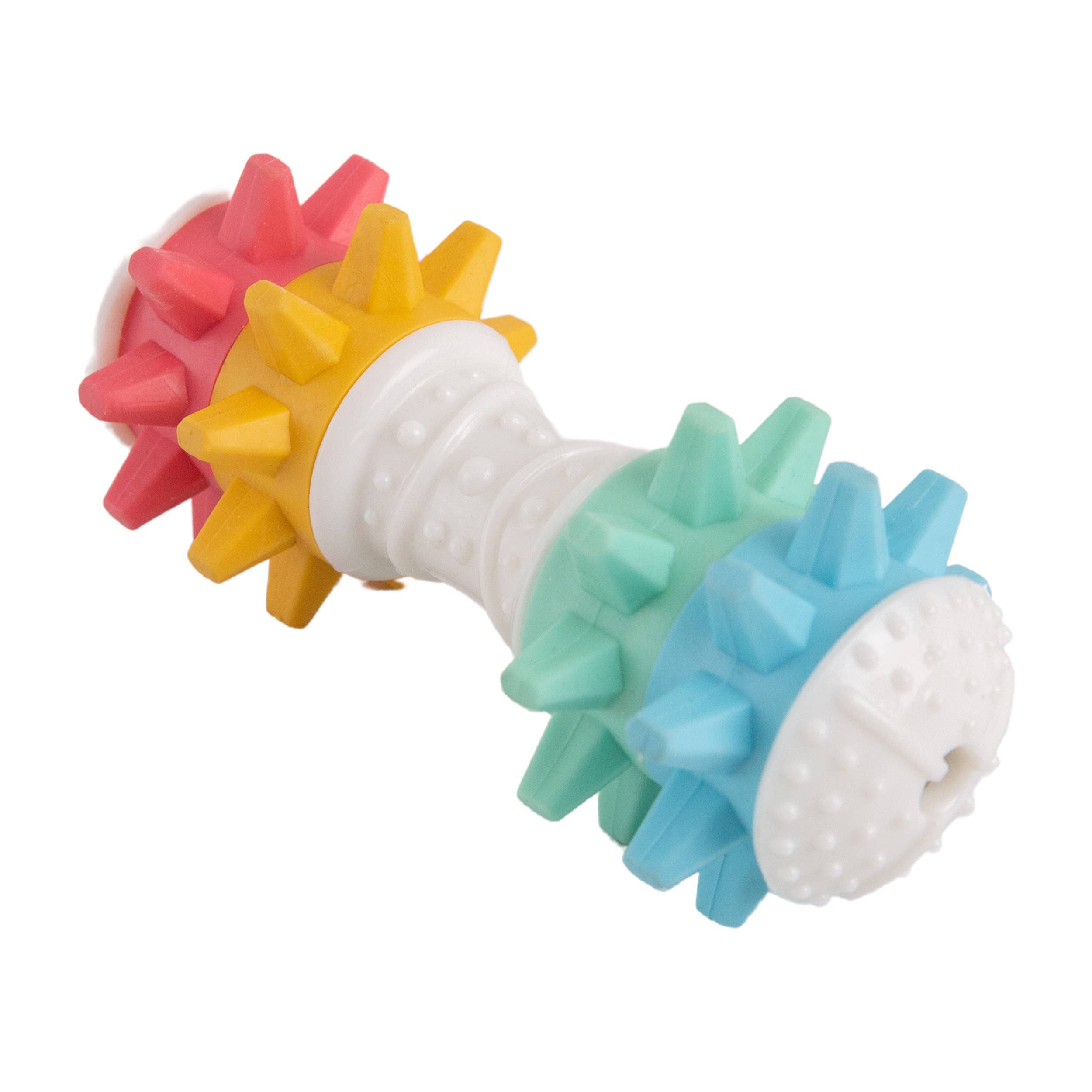 Pet Palette Distribution - Wholesale Pet Chew Toy - Dog - SnugArooz Shake It Off Dog Chew Toy Multicolored 5"2