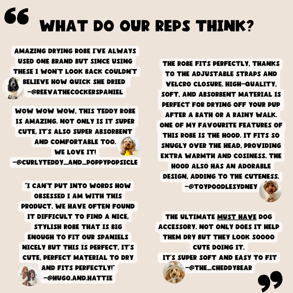 Cocopup London - Wholesale Pet Towel - Dog - Teddy Drying Robe18