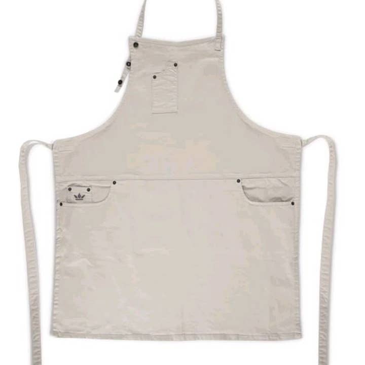 Slim Fit 5 Pocket Apron Sand for wholesale by BIDKhome