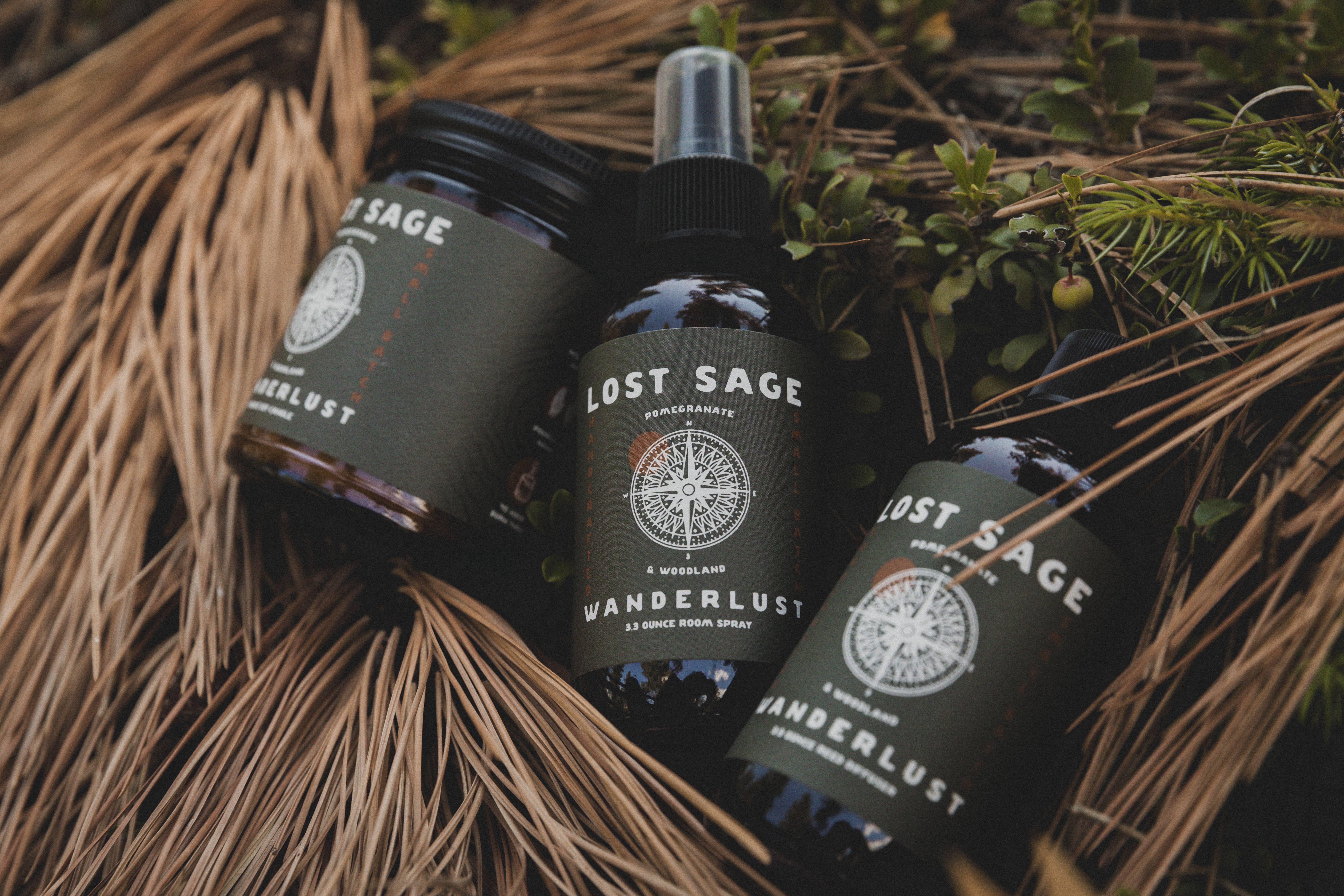 Lost Sage – wholesale Burkljus – Wanderlust Soy Ljus1