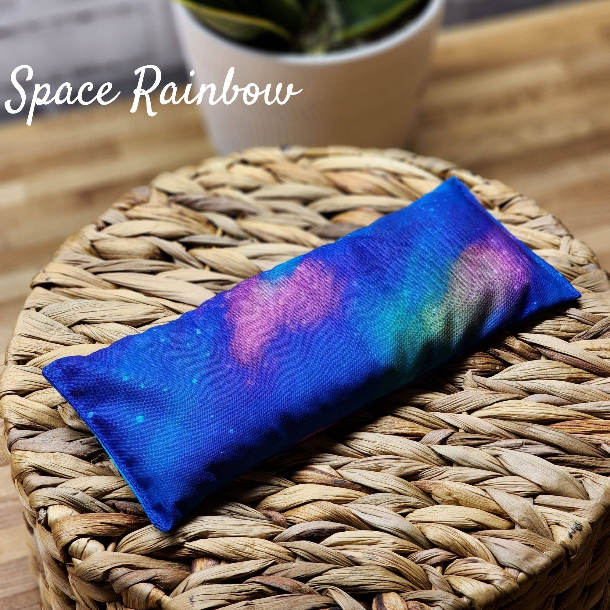 Calm Your Vibes - Wholesale Spa/Therapy Pillow - Aromatherapy Hot/Cold Weighted Eye Pillow - Moon and Sky fab3