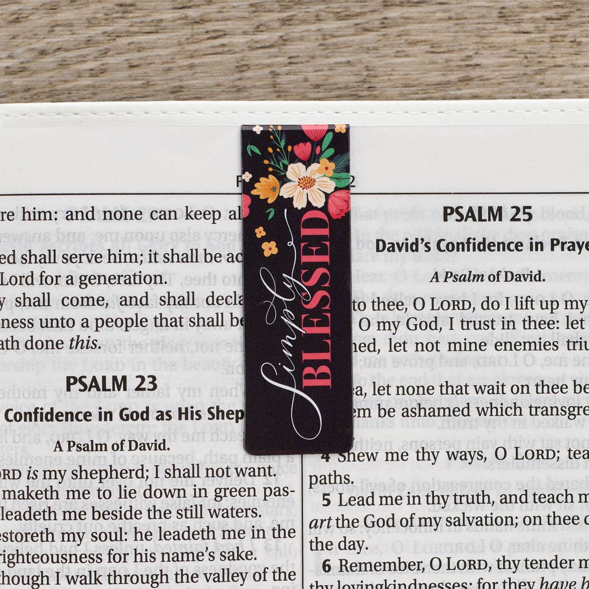 Christian Art Gifts - Wholesale Bookmark - Magnetic Bookmark Set Overflowing Grace1