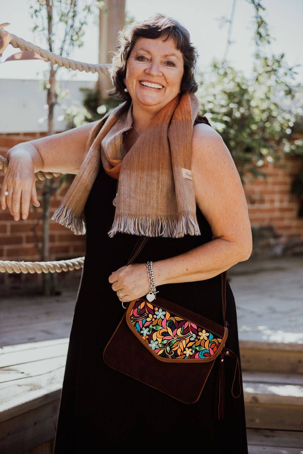 Meraki Movement – Großhandel Schal – Unisex – Shades of Fall Alpaka-Schal1