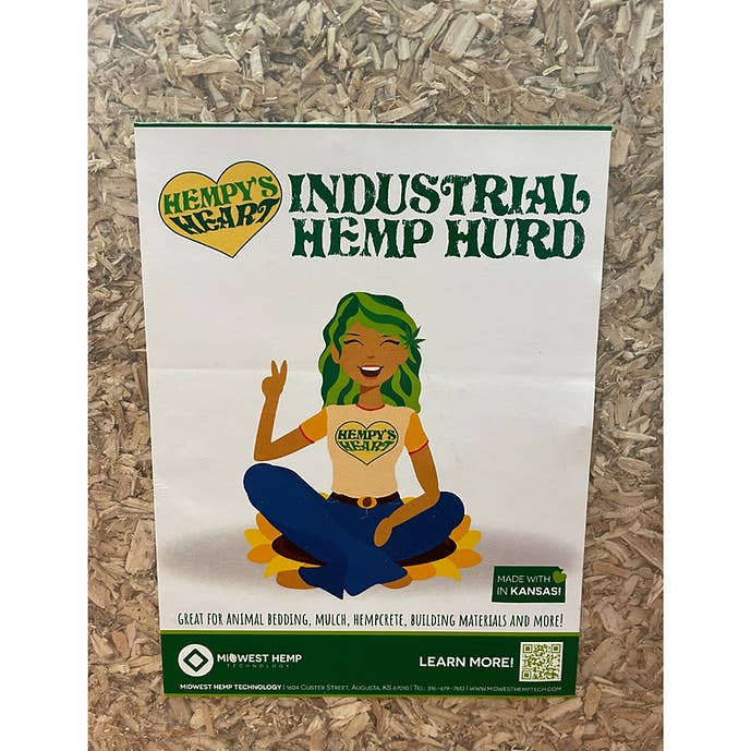 Hempy's Heart - Wholesale Planting net/cover - Hempy's Industrial Hemp Hurd5