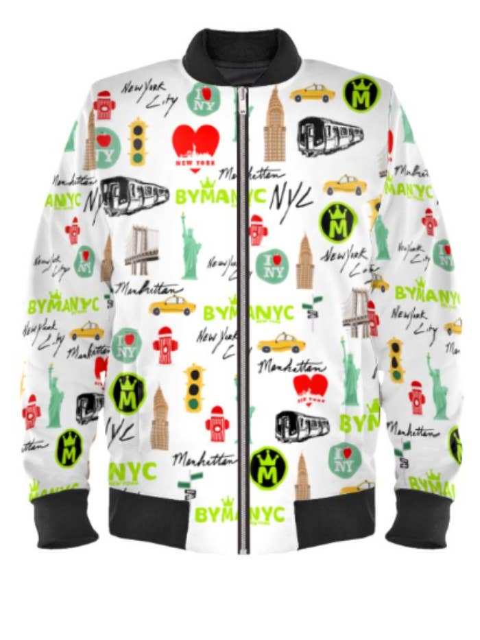 Limited Edition Jacket Manhattan Mosaic Sunset – BYMANYC ® New York for wholesale by BYMANYC NEW YORK