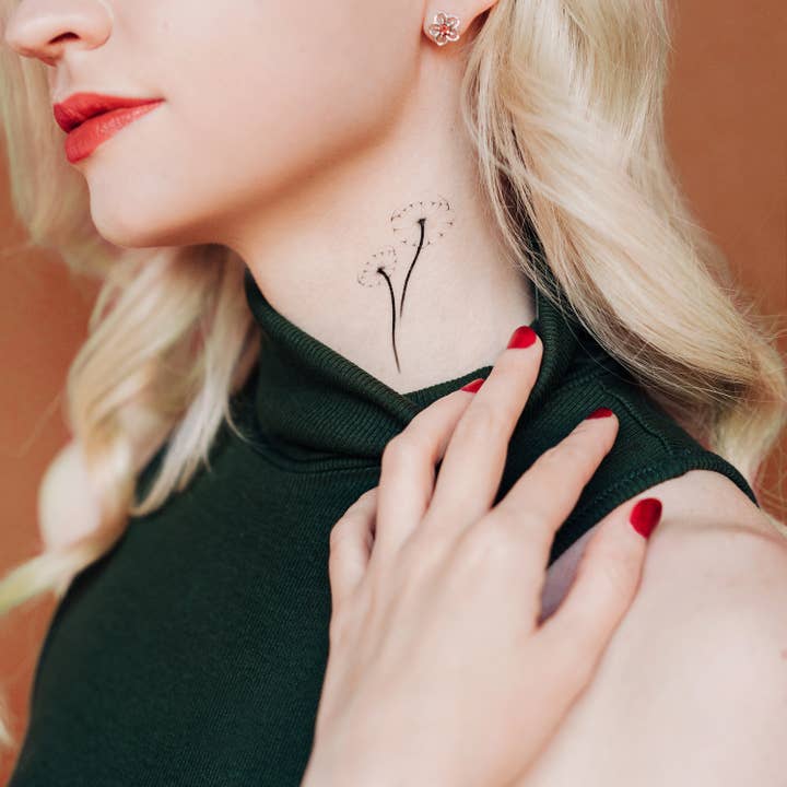 Tattly - Wholesale Temporary Tattoo - Mushrooms Tattoo Pair3