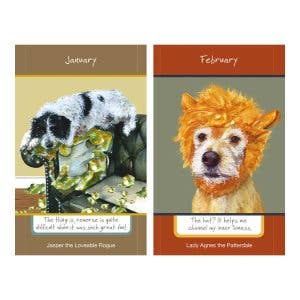 The Little Dog Laughed - Wholesale Journal/Diary - 2026 Scruffy Mutts' Diary1