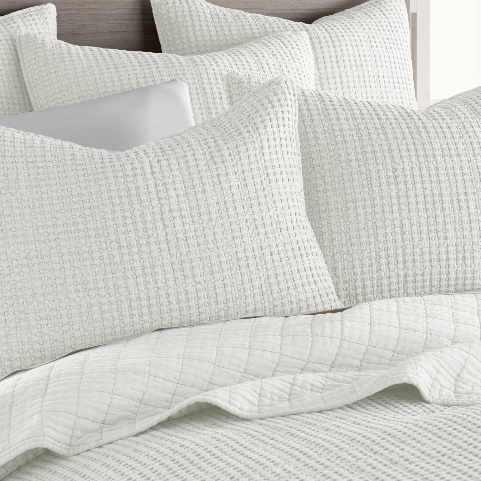 Levtex Home - Vendita all'ingrosso Set di lenzuola - Set trapuntato Mills Waffle32