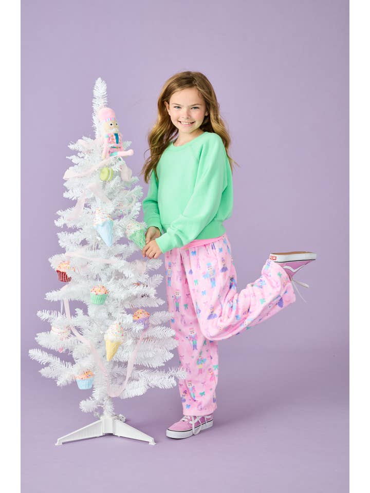 Iscream - Wholesale Pants - Kids - Nutcracker Ballet Plush Pants (Small 6-8)
