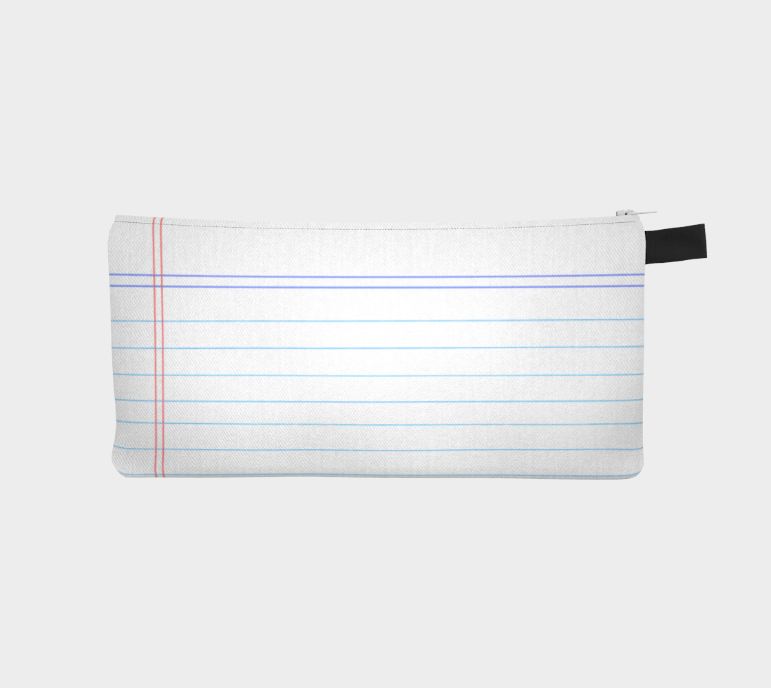 Creative Artifacts HQ - Wholesale Pencil Case/Pouch - Zippered Cotton Canvas Pencil Case | Loose Leaf2