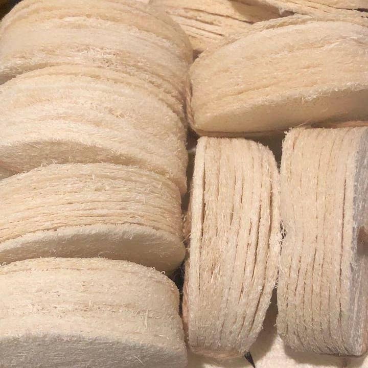 BeNat - Wholesale Loofah - Natural Loofah Sponge Pads 5-pcs