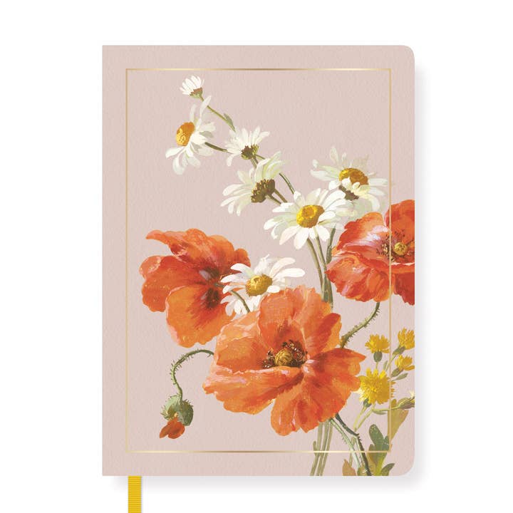 FLEUR CLASSIC JOURNAL POPPY for wholesale by Fringe Studio