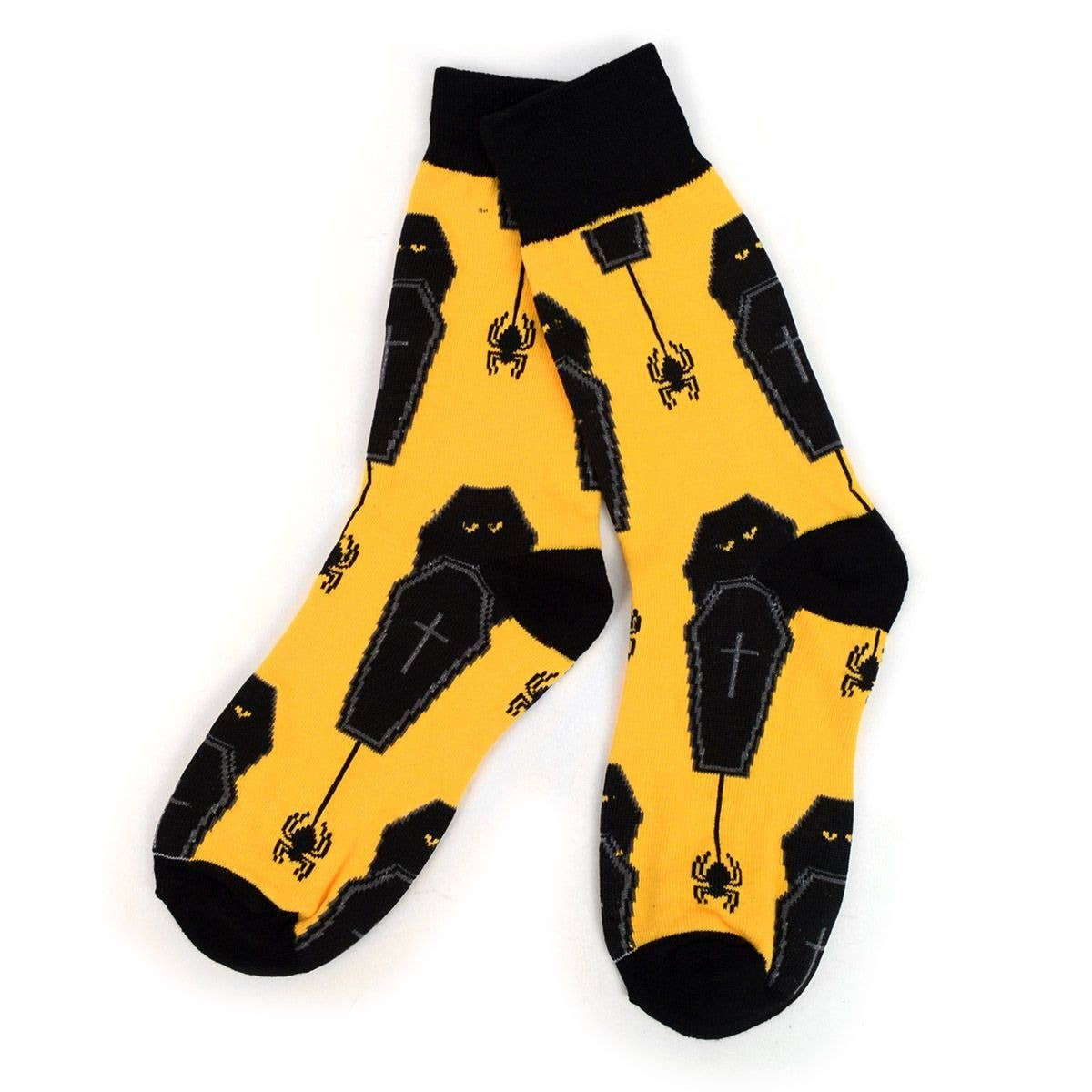 Selini New York - Wholesale Socks - Women's - Ladies Halloween Coffin & Spider Novelty Socks4