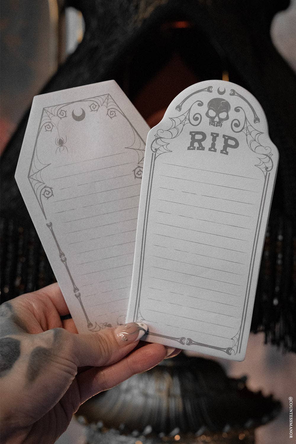 vampirefreaks - Wholesale Sticky Notes - Last Writes Coffin Sticky Notes2