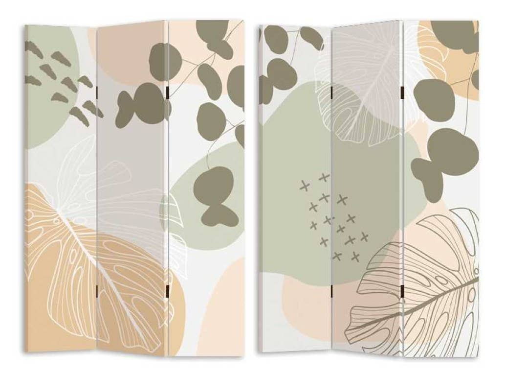 Flerfarvet Skærmvæg med Multifarvet Print 3-delt Rektangulær for engroshandel på Faire2