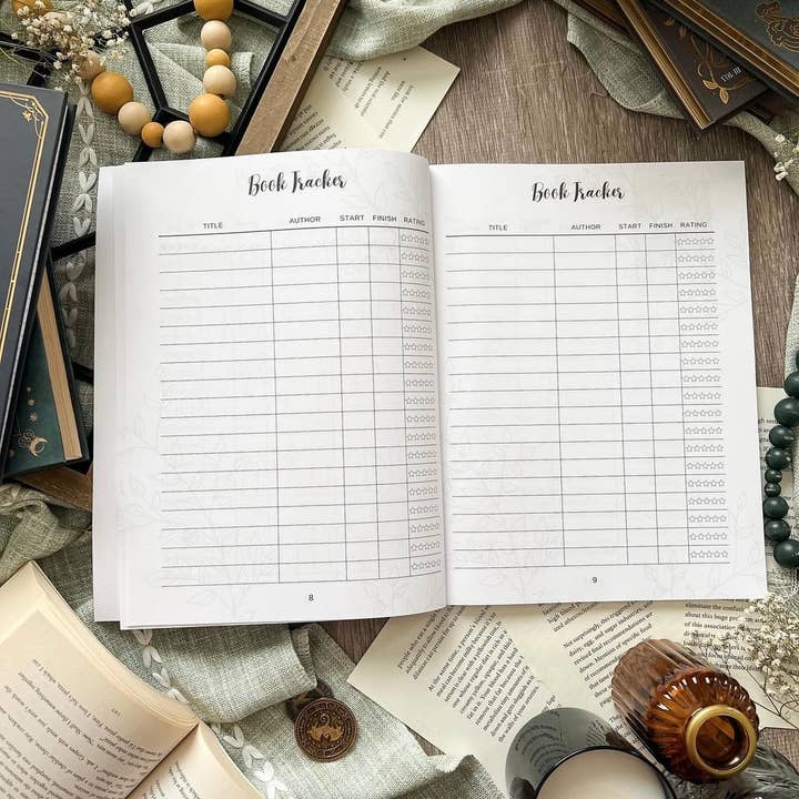 Galloree Designs LLC - Wholesale Journal/Diary - Reading Journal, Book Journal, Review Journal, Book Tracker