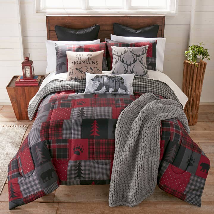Donna Sharp Red Forest Comforter Collection for wholesale by American Heritage Textiles